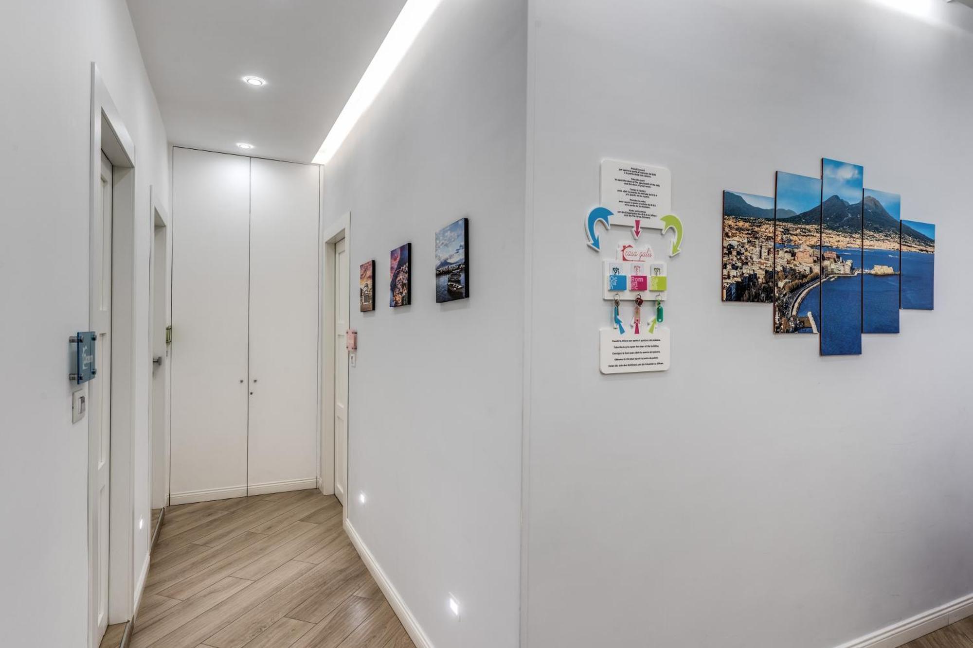 לינה וארוחת בוקר נאפולי Casa Galu' מראה חיצוני תמונה
